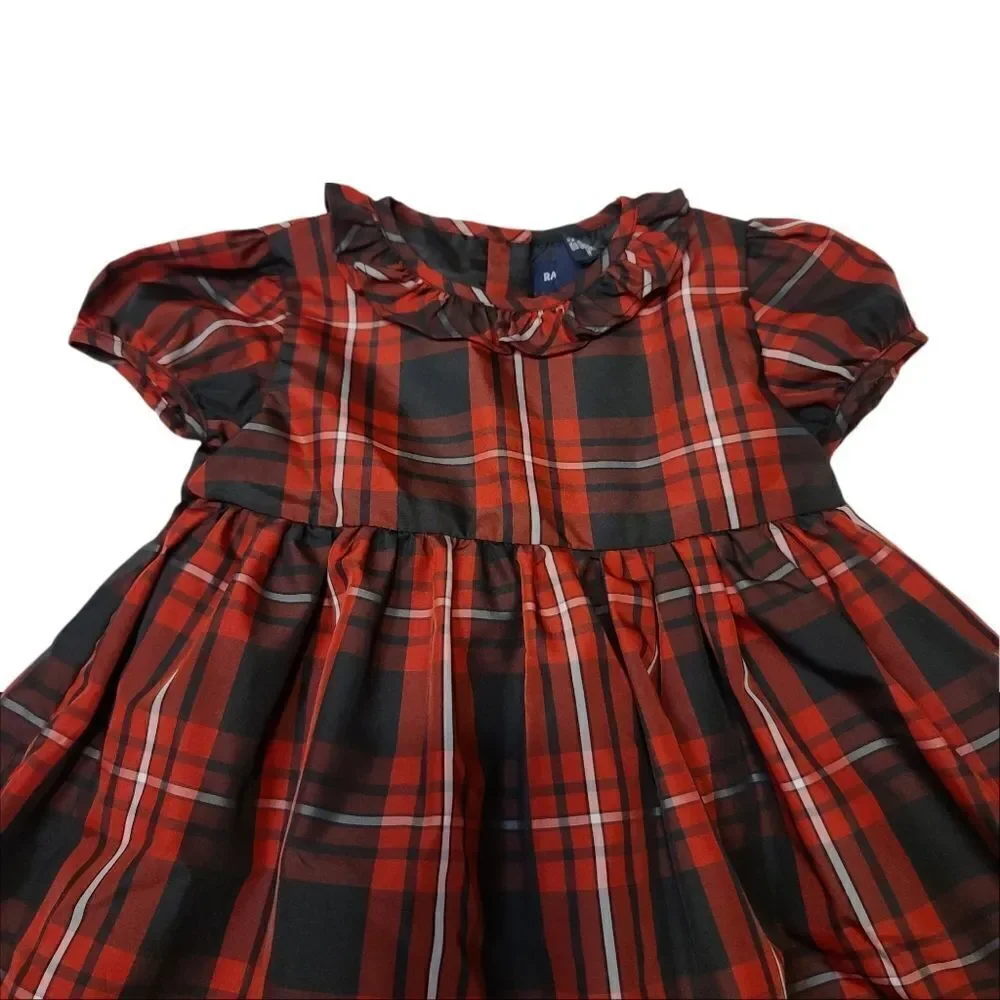 Ralph Lauren plaid holiday dress, sz 24 months
